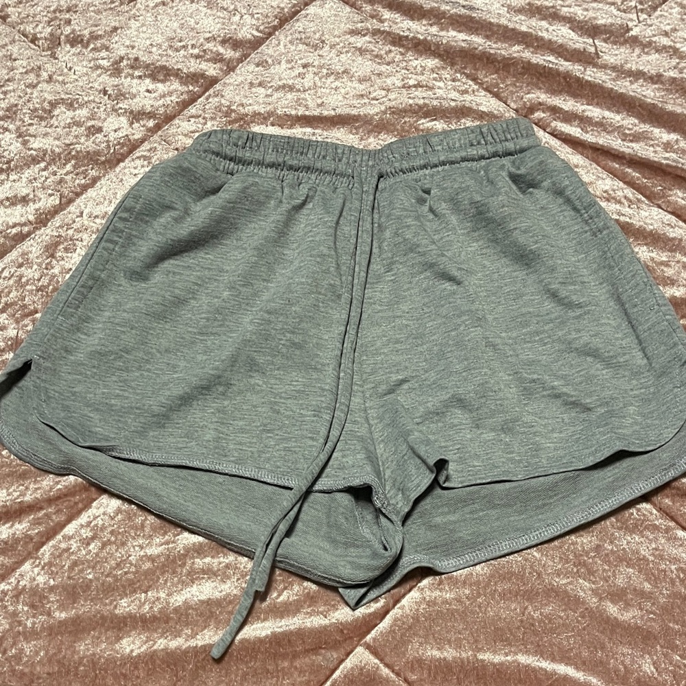 Beginning Boutique Gray Athletic Shorts